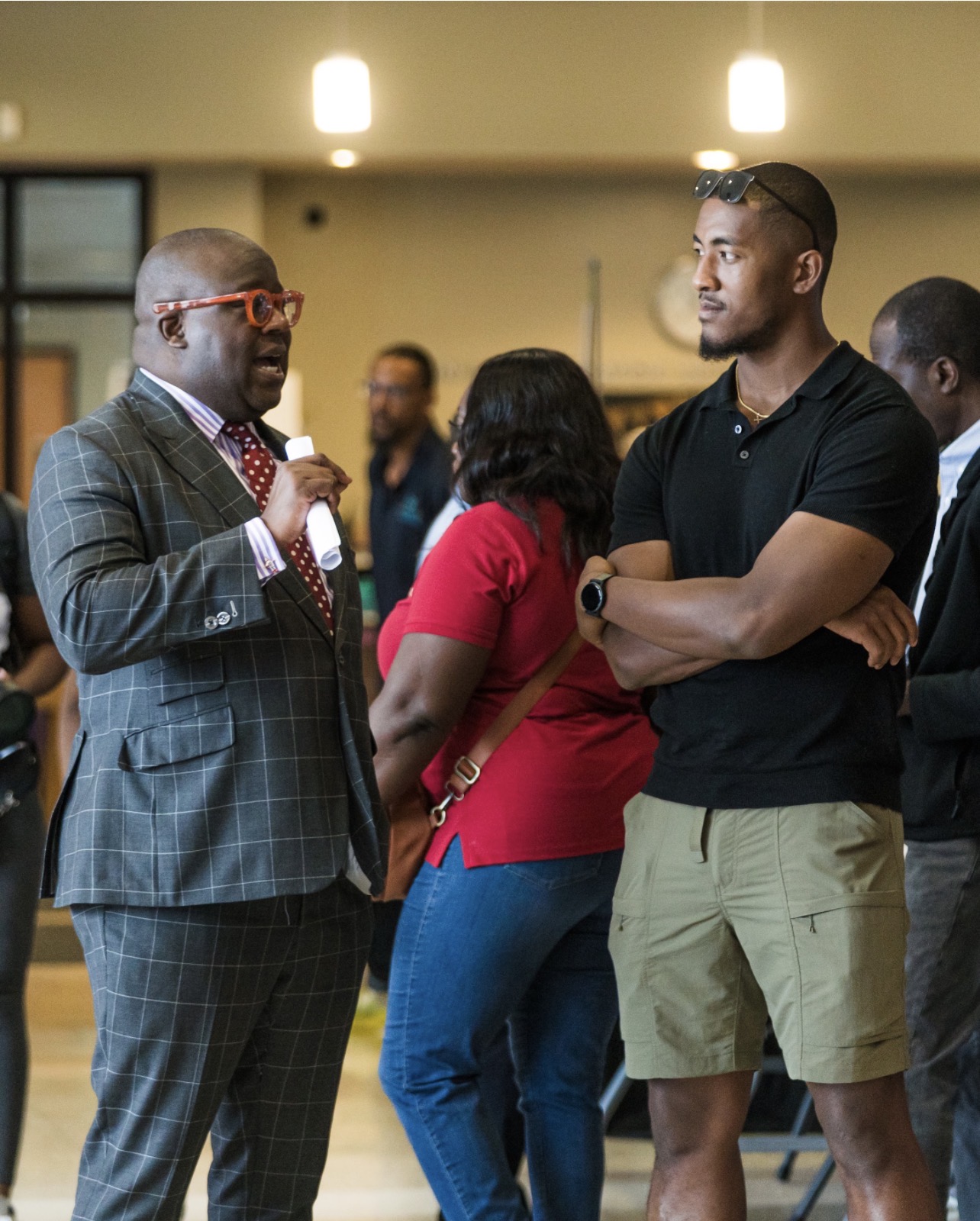 Attendees networking at Generational Wealth Weekend